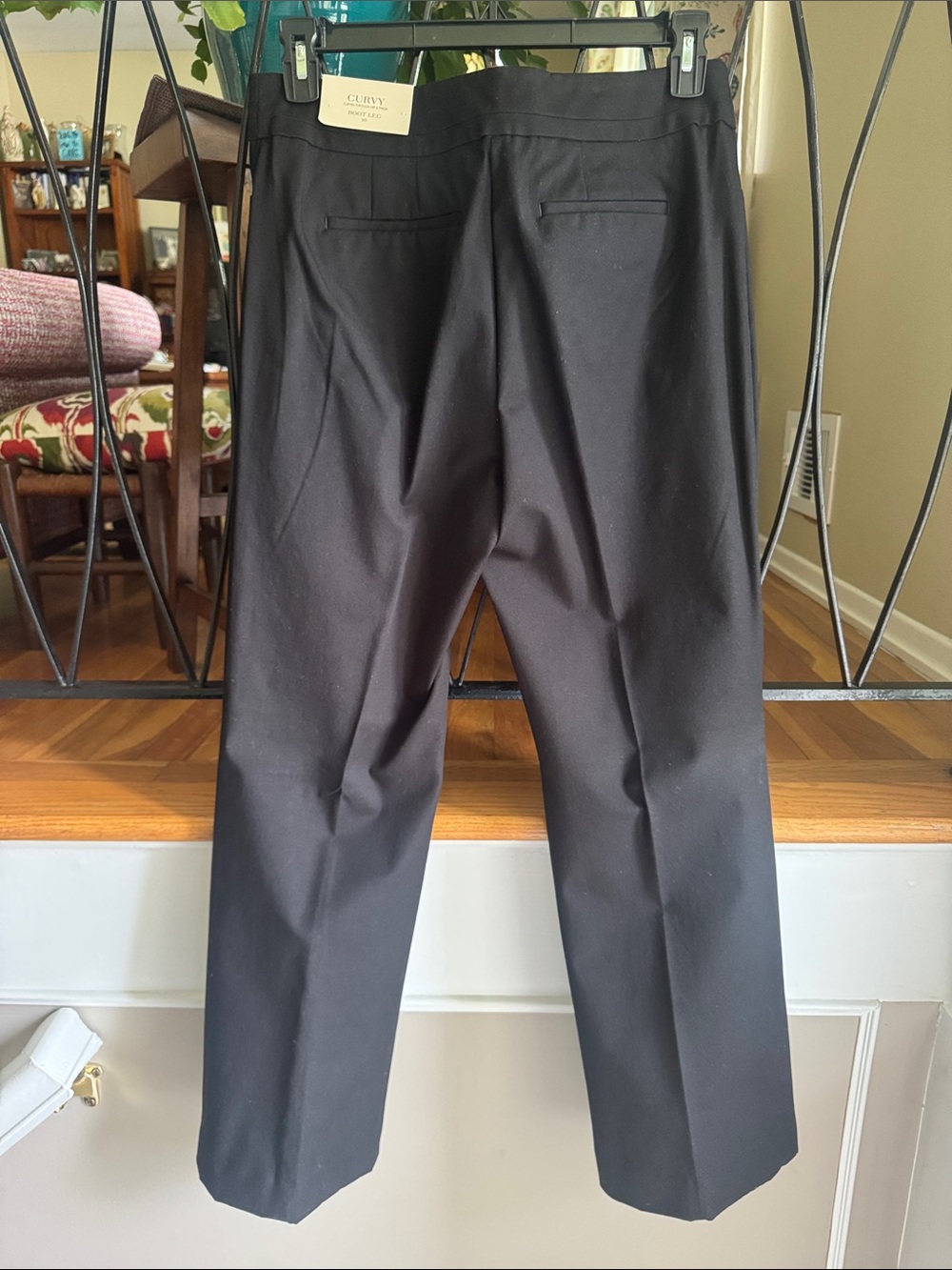 NWT Ann Taylor Ladies Black Slacks - Picture 2 of 6